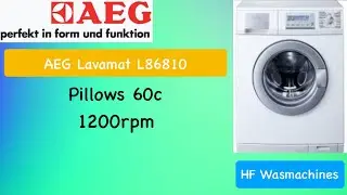 AEG Lavamat L86810 - Pillows 60 (Full custom cycle)