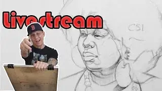 Draw With Me LIVESTREAM #20 Friday #chillndraw ⏰🐌🖍