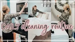 DAILY CLEANING ROUTINE 2020 | EXTREME CLEAN WITH ME + SAHM HOME CLEANING MOTIVATION | House Cleaning