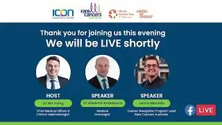 Icon Cancer Centre Facebook Live | Rare Cancers