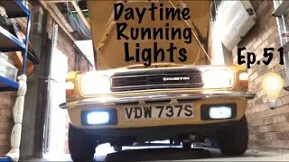 I Fit Daytime Running Lights To My Austin Allegro By Converting The Fog Lights With A DRL Relay.
