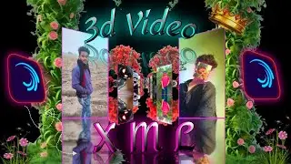 New Group 3d video🔥 #xml_file #alightmotion @rajeditz-04 #project #3d #video 