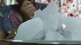 #iceeating #dryiceeating
