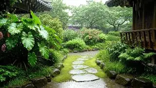 QUANTUM HEALING RAIN GARDEN | Ethereal Frequencies for Deep Sleep & Soul Renewal