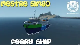 My Latest Advanced Ship In Stormworks | The Mestre Simao Ferry Boat