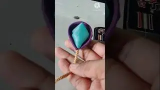 How to make fabric latkan || Easy latkan making tutorial#tending #latkan #blousedesign #blouse