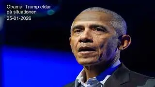 Obama: Trump eldar p&aring; situationen