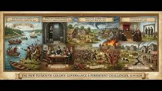 Trials and Tribulations of the New Plymouth Colony 1634&ndash;1638