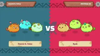 PLANT-BEAST-AQUA vs PLANT-PLANT-BEAST - Axie Infinity Arena Gameplay!