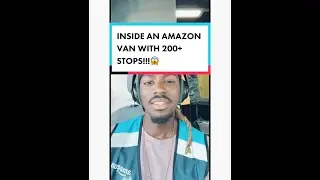 THE INSIDE OF AN AMAZON VAN WITH 200+ STOPS!!!