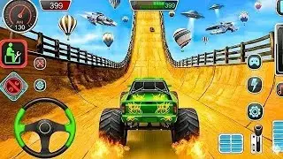 Monster Truck Mega Ramp Impossible Driver - Monster Truck Mega Ramp Racing - Android Gameplay