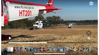Bulga RFS NSW Helicopter Nest  29 December 2024