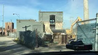 Demolition of Old Building at 408 E Cossitt, La Grange, Illinois