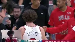 UK FAN REACTS TO ANOTHER SHARPSHOOTING PERFORMANCE FROM KON KNUEPPEL | BULLS VS HORNETS REACTION