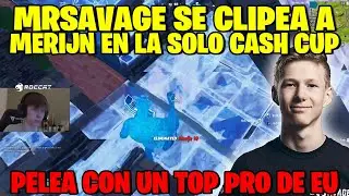 MRSAVAGE SE CLIPEA A MERIJN EN LA SOLO CASH CUP DE EUROPA