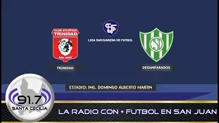 LIGA SANJUANINA DE FUTBOL - LOCAL A: TRINIDAD Vs DESAMPARADOS