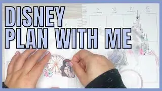 PLAN WITH ME | GOING TO DISNEYLAND! |  DISNEY PRINCESS SPREAD | CLASSIC HAPPY PLANNER