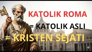 👉 Katolik Roma = Katolik Asli = ✝️Kristen Sejati