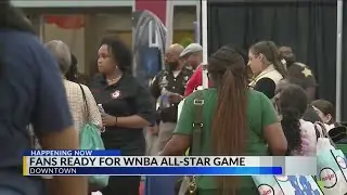The Indiana Convention Center is hosting the WNBA All-Star Activation and the Indiana Black Expo