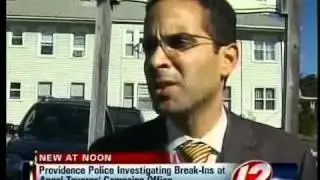 Angel Taveras's office break-ins