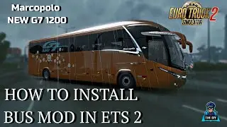 How to install a bus mod in Euro Truck Simulator 2 | ETS2 Bus Install Tutorial 2021 | THE SPY