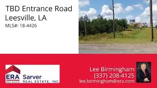 TBD Entrance Road, Leesville, LA 71446 - MLS #18-4426
