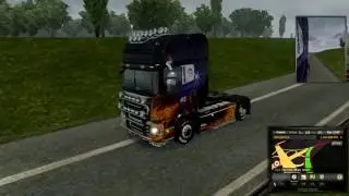 ets2 scania 170km/h serbia gameplay