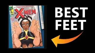 What Comic Book Character Has The Best Feet?