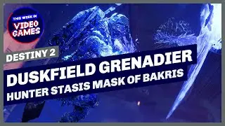 Hunter Stasis PVE build with Mask of Bakris in Destiny 2