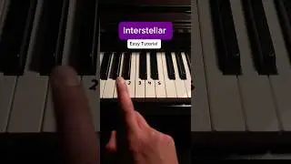 Interstellar 🖤 #interstellar #piano #pianotutorial #asmr #tutorial #pianomusic