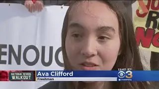Students Walkout At Lower Merion High School