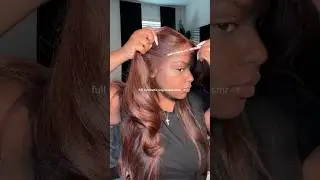 😍 GINGER BROWN SYNTHETIC WIG INSTALL OUTRE YPART 206 #wigs #outrewigs #syntheticwigs
