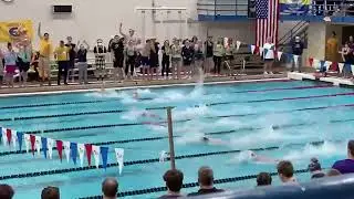 100 free WIAC Conference Finals 2022