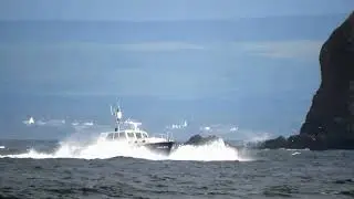 NIGG BAY PILOT BOAT IN HEAVY SEAS