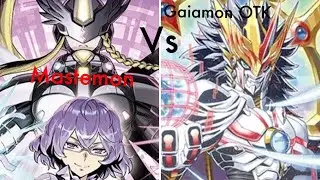 DCGO with Zephyr GaiamonOTK vs Mastemon