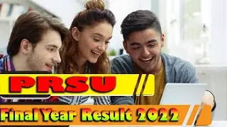 PRSU Final Year Result 2022 | PRSU BA 3rd Year Result 2022 | PRSU RESULT 2022