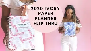 Ivory Paper Planner 2020 Flip Thru