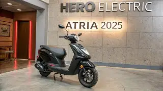 2025 Hero Atria Electric Scooter: Innovation on Two Wheels!