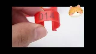 Bird Leg Rings- Numbered Bird Identification Leg Bands Poultry Leg Bands Clip on Leg Rings