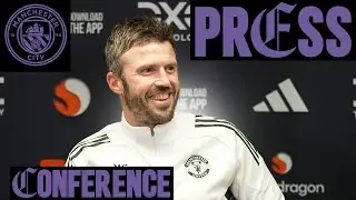 Michael Carrick Pre-Man City | Press Conference 🎙️