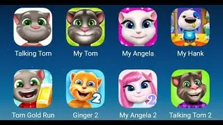 My Hank, Talking Tom,My Tom,Talking Ginger,My Cat,Cat Find,My Angela