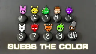 Guess the COLOR | Sprunki Incredibox #sprunki #incredibox #guessthecharacter