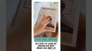 Circletime Club Monthly Box Sample Walkthrough with Contents