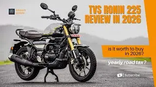should you buy tvs ronin 225 in 2026? price? yearly road tax?