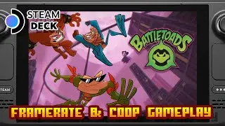 Battletoads - (Valve Steam Deck) - Framerate & Cooperative Gameplay