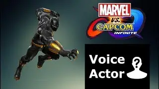 MVCI Voice Actor Black Panther ALL Voice clips