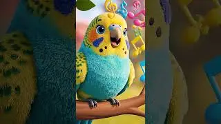 🦜🎶 *Pretty Parrot Song for Kids* 🎶🦜-  Nursery Rhymes for Toddlers 🌟👧