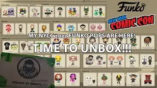 Funko Pop! NYCC Fall Convention 2022 Unboxing!