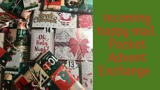 Incoming Happy Mail from @lisa_skinner_ | Pocket Advent Exchange | jaymithescrapper
