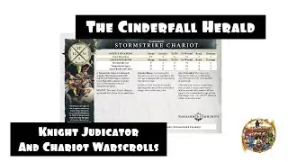 The Cinderfall Herald: Knight Judicator and Chariot Warscrolls